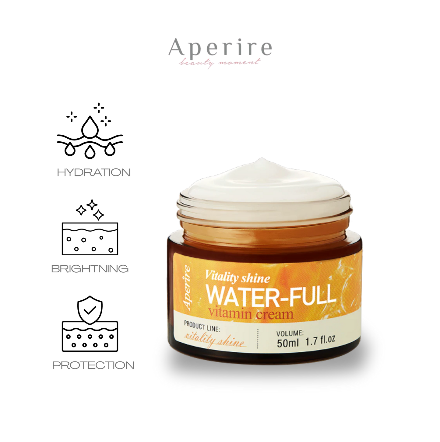 APERIRE - VITALITY SHINE WATERFUL VITAMIN CREAM 