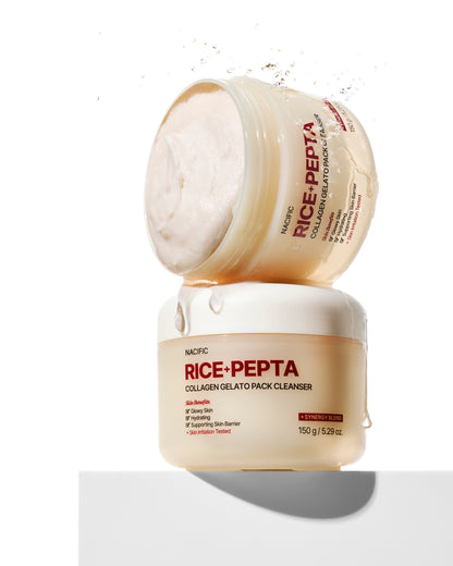NACIFIC - Rice Pepta Collagen Gelato Pack Cleanser 150g