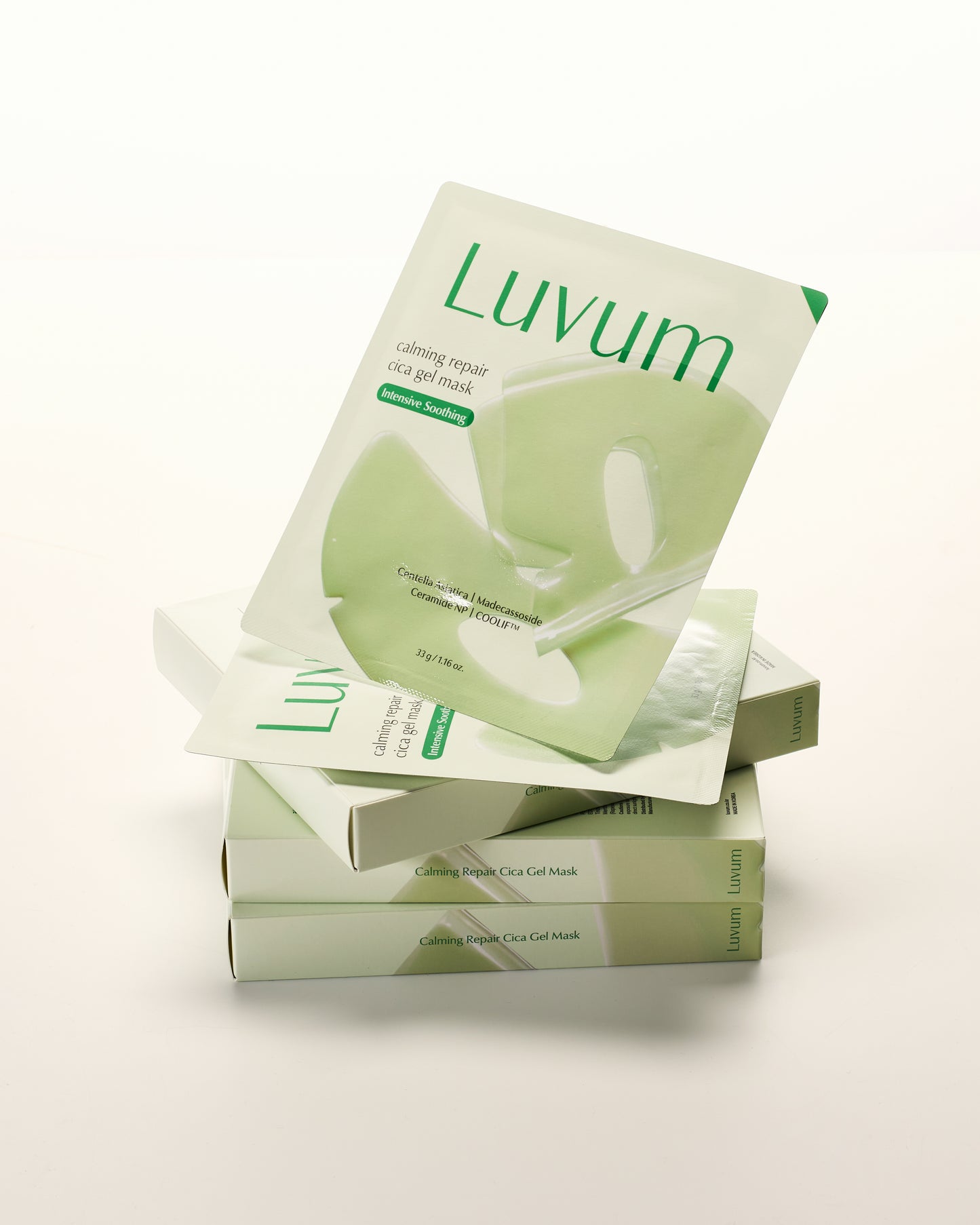 LUVUM - Calming Repair Cica Gel Mask (5pc)