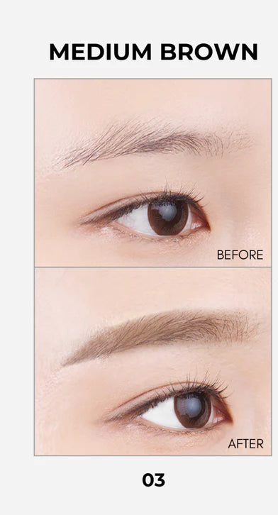 Aperire - Remarkable Slim Brow Pencil | 03 Medium Brown