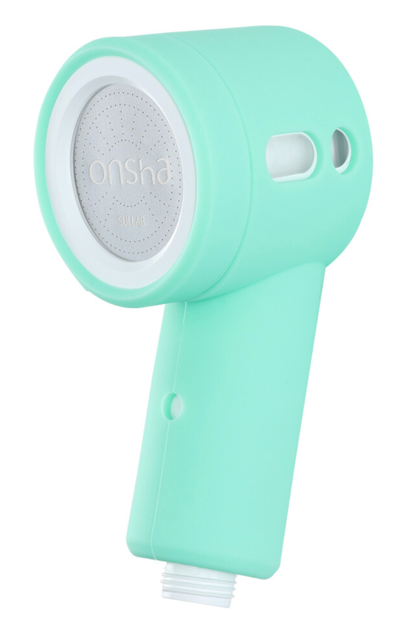 ONSHA - Travel Shower Head + 1 filter + Tube - GREEN