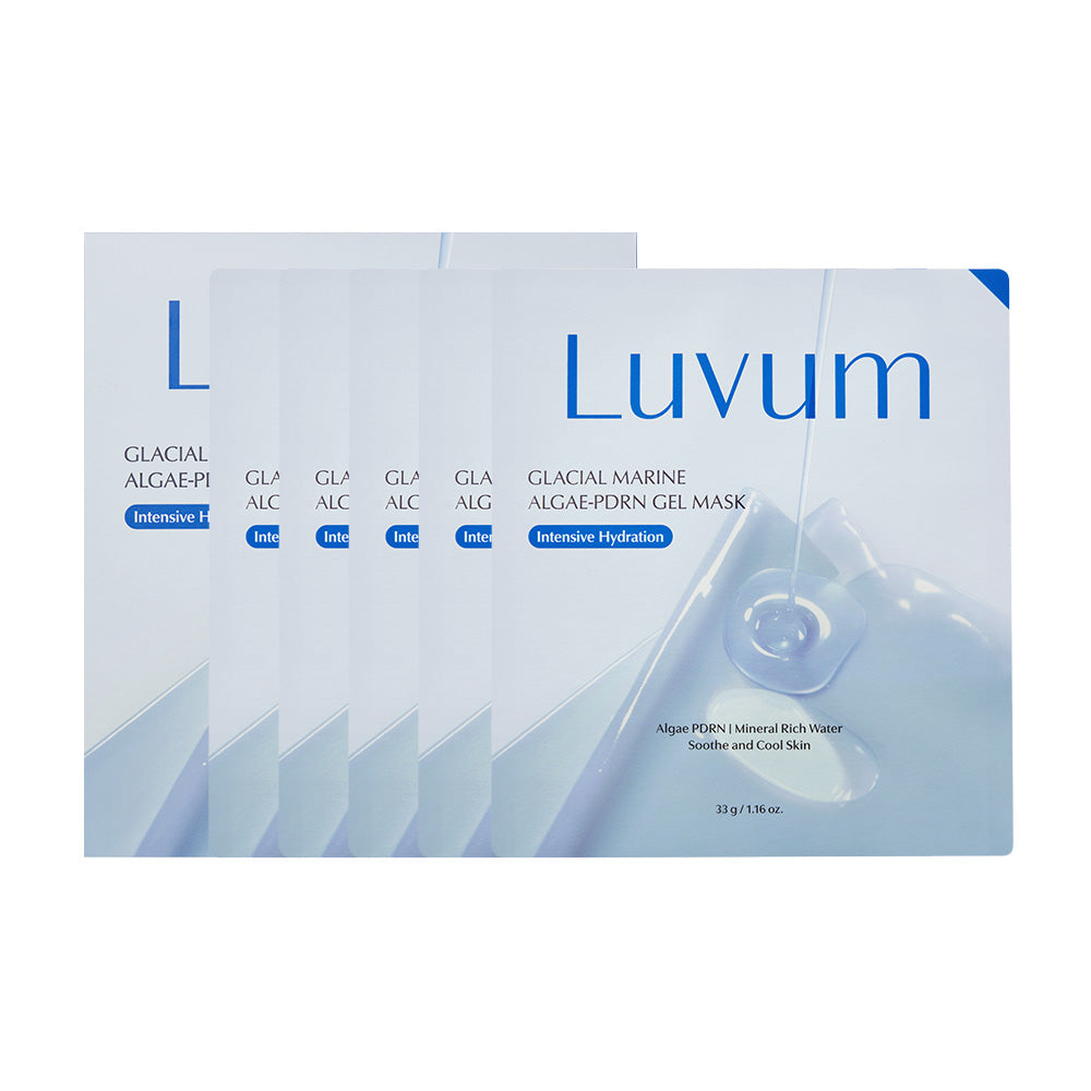 LUVUM - Glacial Marine Algae-PDRN Gel Mask (5pc)