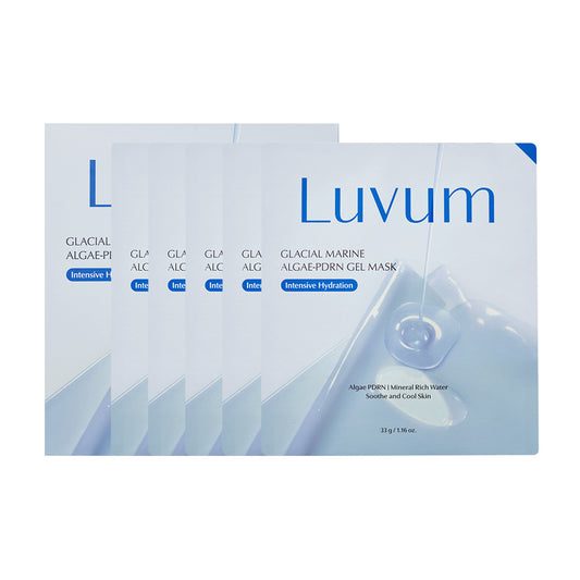 LUVUM - Glacial Marine Algae-PDRN Gel Mask (5pc)