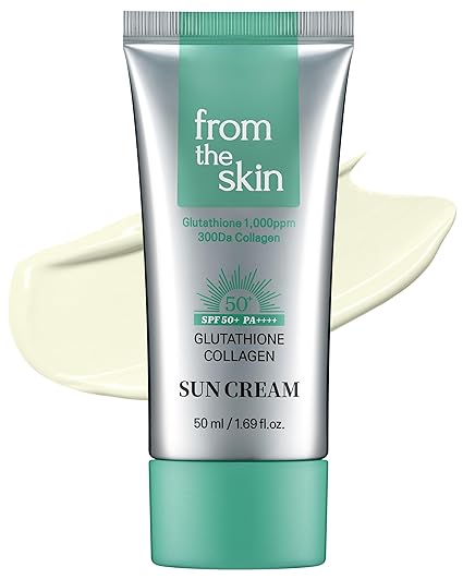 From the skin Glutathione Collagen Sun Cream SPF 50