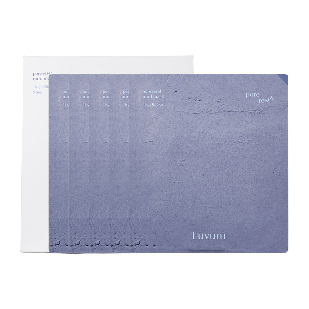 LUVUM - Pore Reset Mud Mask (5pc)