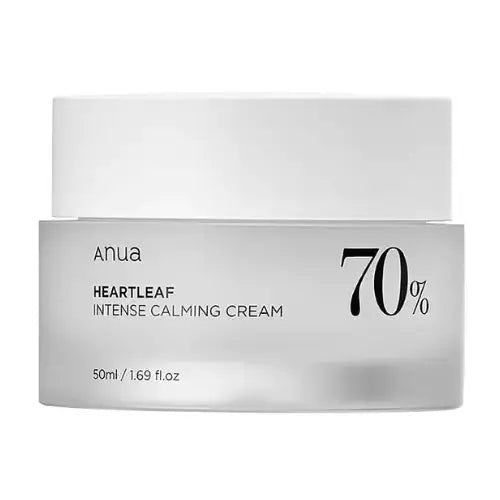 Anua Heartleaf 70% Intense Calming Cream.