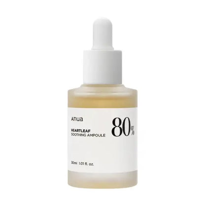 Anua Heartleaf 80% Soothing Ampoule.