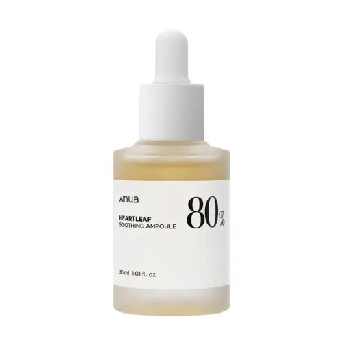 Anua Heartleaf 80% Soothing Ampoule.