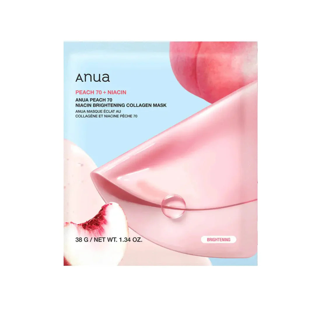 Anua Peach 70 Niacine Verhelderend Collageen Masker