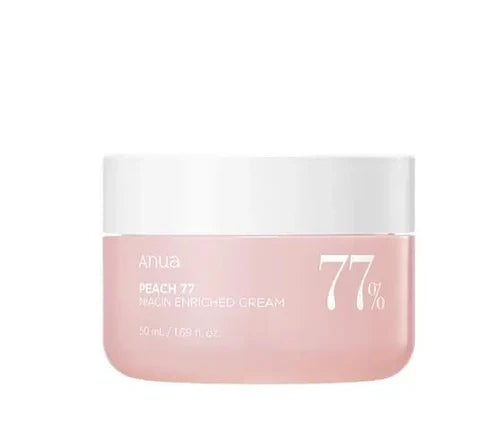 Anua  Peach 77% Niacin Enriched Cream.