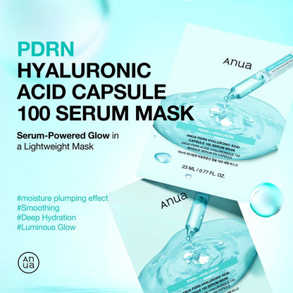 PDRN Hyaluron 100 Serum Mask - ANUA