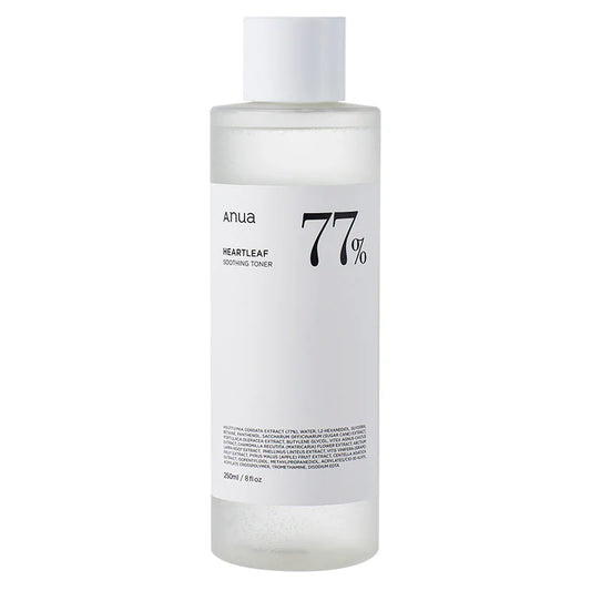 Anua HEARTLEAF 77% SOOTHING TONER 250 ml.