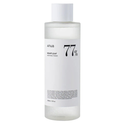 Anua HEARTLEAF 77% SOOTHING TONER 500 ml.