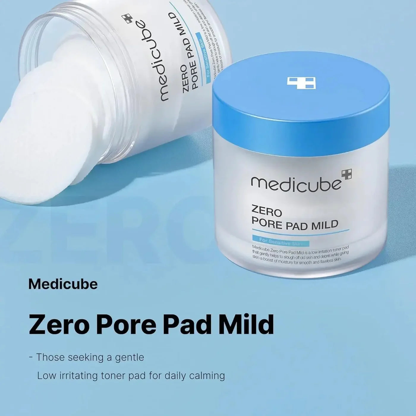 MEDICUBE - ZERO PORE PAD MILD (70pcs).